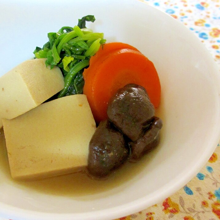 高野豆腐とほうれん草の炊き合わせ レシピ 作り方 By Mococo05 楽天レシピ 高野豆腐とほうれん草の炊き合わせ レシピ 作り方 By Mococo05 楽天レシピ